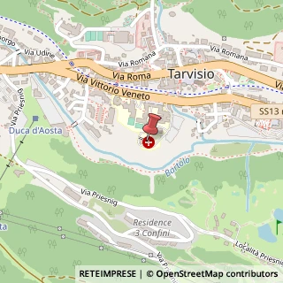 Mappa Via Vittorio Veneto, 74, 33018 Tarvisio, Udine (Friuli-Venezia Giulia)