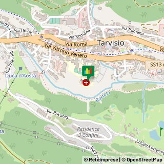 Mappa Via Vittorio Veneto, 74, 33018 Tarvisio, Udine (Friuli-Venezia Giulia)