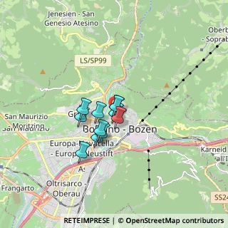 Mappa Via De' Medici Claudia, 39100 Bolzano BZ, Italia (0.98909)