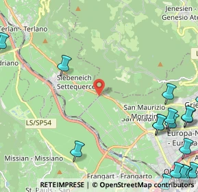 Mappa Via Castel Greifenstein, 39018 Terlano BZ, Italia (3.67789)