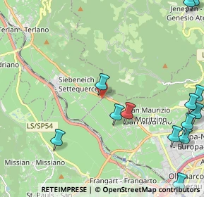 Mappa Via Castel Greifenstein, 39018 Terlano BZ, Italia (3.02077)