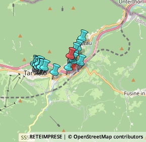 Mappa A23 Palmanova - Udine - Tarvisio, 33018 Tarvisio UD, Italia (1.336)