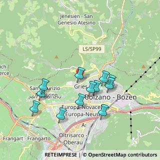 Mappa Via Michael Pacher, 39100 Bolzano BZ, Italia (1.745)