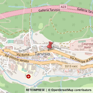 Mappa Via Principe di Piemonte, 7, 33018 Tarvisio, Udine (Friuli-Venezia Giulia)