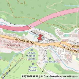 Mappa Via Udine, 40, 33018 Tarvisio, Udine (Friuli-Venezia Giulia)