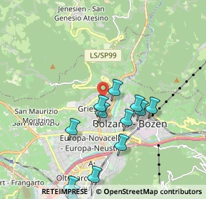 Mappa Vicolo Lageder, 39100 Bolzano BZ, Italia (1.96417)