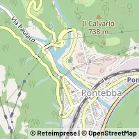 Kaart Pontebba