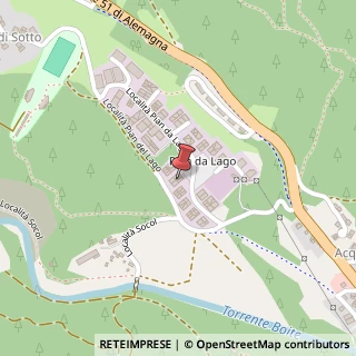 Mappa Località Pian da Lago, 65, 32043 Cortina d'Ampezzo, Belluno (Veneto)