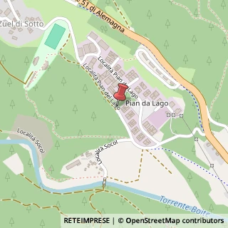 Mappa Località Pian da Lago,  69, 32043 Cortina d'Ampezzo, Belluno (Veneto)