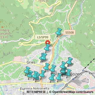 Mappa Via della Torre, 39100 Bolzano BZ, Italia (1.266)