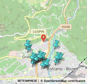 Mappa Via della Torre, 39100 Bolzano BZ, Italia (0.994)