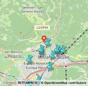 Mappa Via della Torre, 39100 Bolzano BZ, Italia (2.51643)