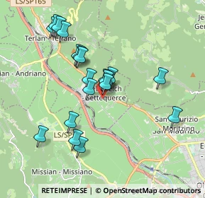 Mappa Via Mondschein, 39018 Terlano BZ, Italia (1.644)