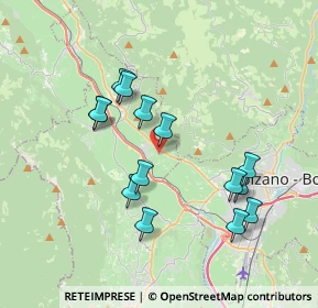 Mappa Via Mondschein, 39018 Terlano BZ, Italia (3.415)