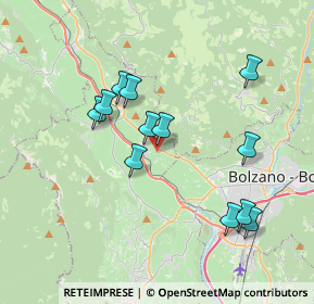 Mappa Via Mondschein, 39018 Terlano BZ, Italia (3.42083)