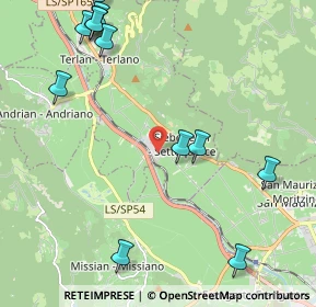 Mappa Via Stazione, 39018 Terlano BZ, Italia (2.70667)