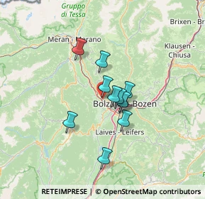 Mappa Via Stazione, 39018 Settequerce BZ, Italia (8.81727)