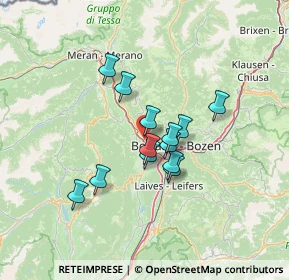 Mappa Via Stazione, 39018 Terlano BZ, Italia (9.78462)