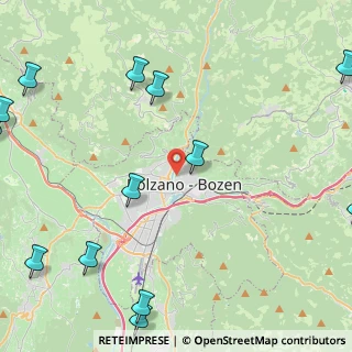 Mappa Via Castel Mareccio, 39100 Bolzano BZ, Italia (6.61)