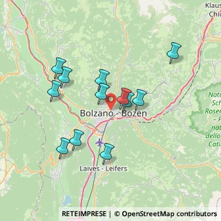 Mappa Via Castel Mareccio, 39100 Bolzano BZ, Italia (6.56083)