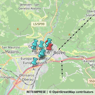 Mappa Via Claudia de' Medici, 39100 Bolzano BZ, Italia (0.90727)