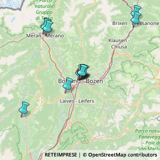 Mappa Via Castel Roncolo, 39100 Bolzano BZ, Italia (14.80833)