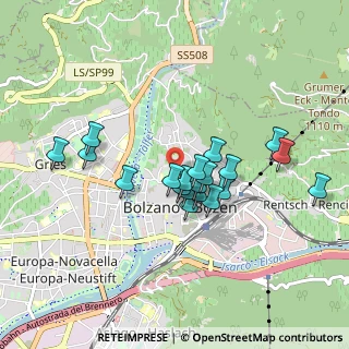 Mappa Via Castel Roncolo, 39100 Bolzano BZ, Italia (0.721)