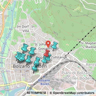 Mappa Via Cavour, 39100 Bolzano BZ, Italia (0.546)