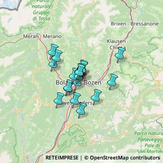Mappa Staffer Pepi Untermagdalena 27 A, 39100 Bolzano BZ, Italia (8.94444)