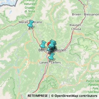 Mappa Strada Rio Molino, 39100 Bolzano BZ, Italia (4.39727)