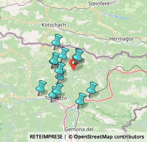 Mappa Via castoia, 33027 Paularo UD, Italia (10.27846)