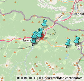 Mappa SS54, 33018 Tarvisio UD, Italia (2.4525)