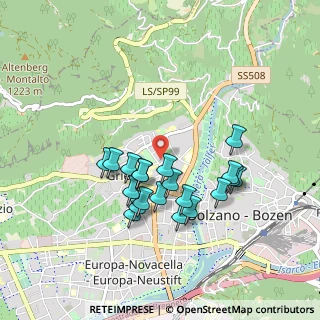 Mappa Via delle Marcelline, 39100 Bolzano BZ, Italia (0.79)