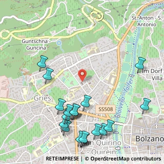 Mappa Via delle Marcelline, 39100 Bolzano BZ, Italia (0.6645)
