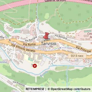 Mappa Via Roma, 2, 33018 Tarvisio, Udine (Friuli-Venezia Giulia)
