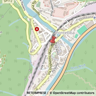 Mappa Via Marconi, 24, 33016 Pontebba, Udine (Friuli-Venezia Giulia)