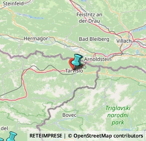 Mappa Tarvisio Bivio Pitacco, 33018 Tarvisio UD, Italia (43.5195)