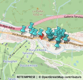 Mappa Tarvisio Bivio Pitacco, 33018 Tarvisio UD, Italia (0.312)