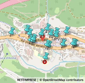 Mappa Via Roma, 33018 Tarvisio UD, Italia (0.192)
