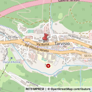 Mappa Via Roma, 22, 33018 Tarvisio, Udine (Friuli-Venezia Giulia)
