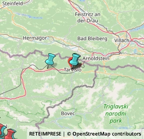 Mappa Via Roma, 33018 Tarvisio UD, Italia (34.62667)