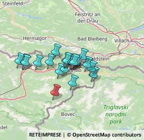 Mappa Via Roma, 33018 Tarvisio UD, Italia (8.5375)