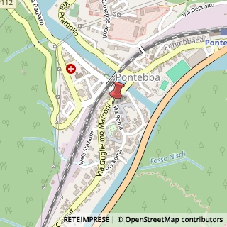 Mappa Via Roma, 2, 33016 Pontebba, Udine (Friuli-Venezia Giulia)