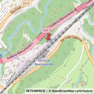 Mappa Via bamberga 31, 33018 Tarvisio, Udine (Friuli-Venezia Giulia)