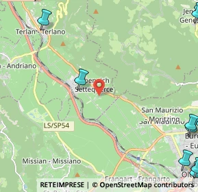 Mappa Via Steurer, 39018 Terlano BZ, Italia (3.9875)