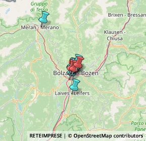 Mappa Via Fago, 39100 Bolzano BZ, Italia (4.72545)