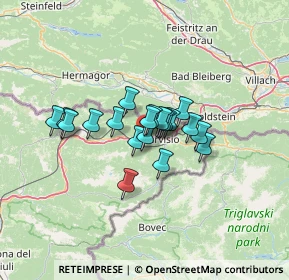 Mappa A23, 33018 Tarvisio UD, Italia (8.182)