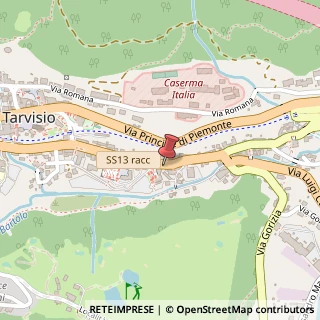 Mappa Via Vittorio Veneto, 112, 33018 Tarvisio, Udine (Friuli-Venezia Giulia)