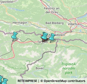 Mappa Largo Piave, 33018 Tarvisio UD, Italia (33.28882)