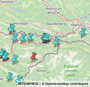 Mappa Largo Piave, 33018 Tarvisio UD, Italia (20.061)